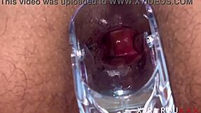 Beautiful MILF gets her ass fucked with a speculum