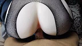 Big cock penetrates deep into a big ass