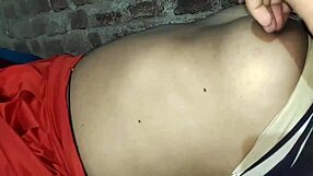 A hot Indian village girl fingering herself to orgasm