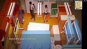 A visual novel with interactive gameplay and a scientific theme