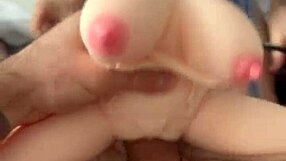 Tiny Sexdoll Stretched Wide by Thick Cock in Bedroom