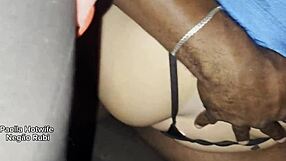 Old lover gets bent over for interracial cock