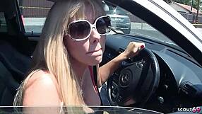 Huge ass blonde mature wife Karen Fisher grabs a big black cock for cheating interracial action.