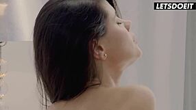 Hey, wanna see mindblowing lesbian action with two perfect models?