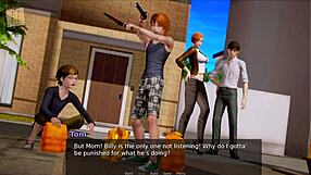 Walkthrough of the adult visual novel The Academy 232