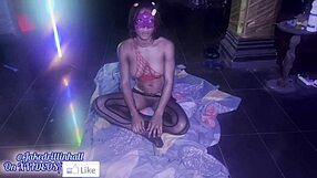 Wet and wild anal action at the club