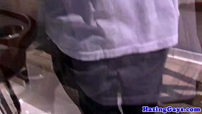 Twink Students Jerk Cocks and Spill Cum in Dorm