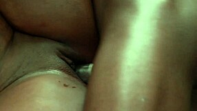 Bareback beauty gets wild in the forest for POV sex