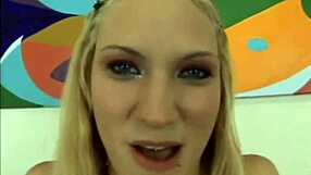 Petite blonde teen enjoys hardcore sex with Skylar Banx