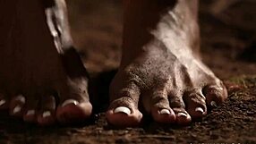 Black beauty gets wild in the forest in this erotic movie