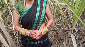 Indian desi village girl pissing outdoor in public, oops... didn't mean to show that much!