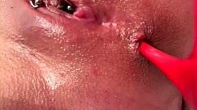 High heels anal masturbation leaves milf’s juicy pussy dripping after orgasm.
