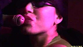 Black teacher in fishnets gets rough pussy pounding