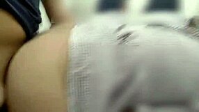 Horny Filipina gets a hot cum shower in public