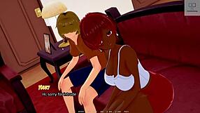3D game with hot cowgirl and doggystyle action
