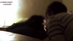 Humiliating the cuckold as the Latina wife takes control in bed