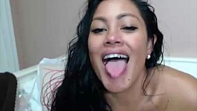 Maxine x has great sex with an Asian cutie and gives great blow job and ass fuck