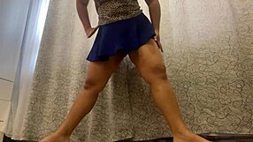 Stepmother’s workout turns into a steamy session of self-pleasure