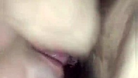 My girlfriend takes me to the balcony for a deepthroat