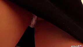 Bold Japanese teen seduced to suck and swallow in jav
