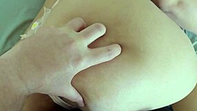 Early morning creampie action with hot Colombian stepmom