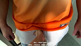 Wrong Door Leads to Rough Fuck with Neighbor and Cum on Face