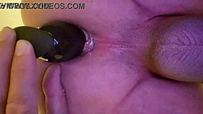 An amateur guy gets his ass fucked with a butt plug