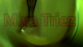 Miya triez is a slut who performs a strip tease and gets fucked