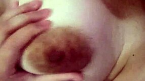 First time homemade video with big tits and toy play
