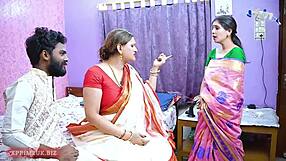 Beautiful Indian wife gets hot and steamy with her mother in law