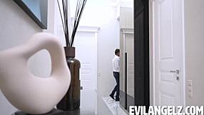 David Perry and Catherine Knight in anal and deepthroat action