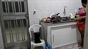 MS brings Penis to Cook for Stepson. Spicy Cock
