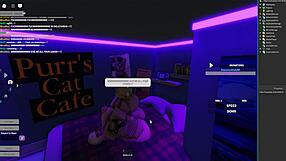 watching a futa dominate my huge ass in the studio
