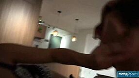 A lucky guy had an incredible threesome experience with Scarlett Taylor and Naomi