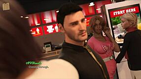 Commented gameplay of the porn game Leap of Faith 105