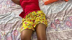 Horny Indian Babe Riding Hard on a Thick BBC in Homemade Clip.