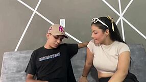 Latina secretary gets a taste of rough and kinky sex