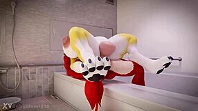 My first animation with a lot of cum - part 1