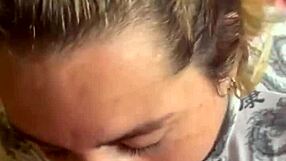 The slut allowed herself to be fucked and vomited on her double