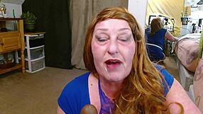 A charming redhead business woman meets her match