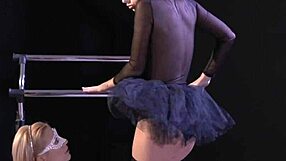 Lesbuanillowmare: Innocent ballerina kissed, pleasured sensually
