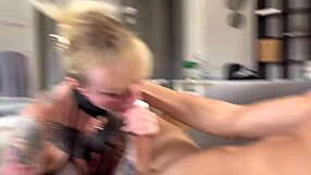 Mature prof teaches English, socketed by huge cock