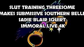 Dan's Hard Pounding Unlocks Sadie Blair's Hidden Squirting Talent. Can You Handle It?