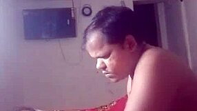 Aunty’s wild youth shines at naked public party on bed. See her riding hard in raw Indian action.