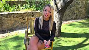 Beautiful woman Ashley has sex with her husband with a passion