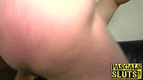 UK whore cheats on her boyfriend and gets fucked in the ass by her neighbor