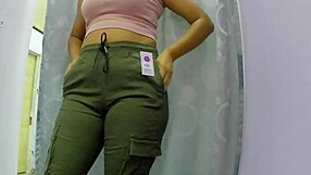 Why Hide That Latina Ass in Public Dressing Room?