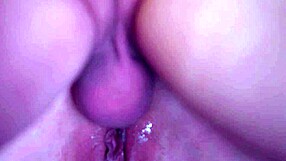 The lewd guy pushed his cock into the ass of the MILF