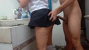 Left to watch stepdaughter, found her in yard, fucked hard till cumming inside