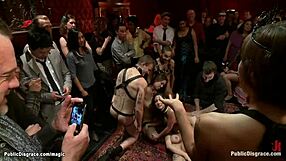 Sexy Slut Anal Fucked Hard at Wild Public Party
